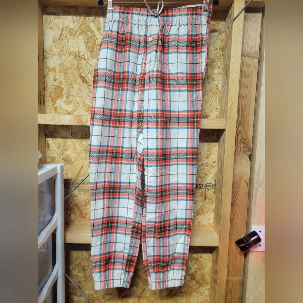 Goodfellow and Co NWT Mens Plaid Pajama Pants‎ Jogger Style Size Small